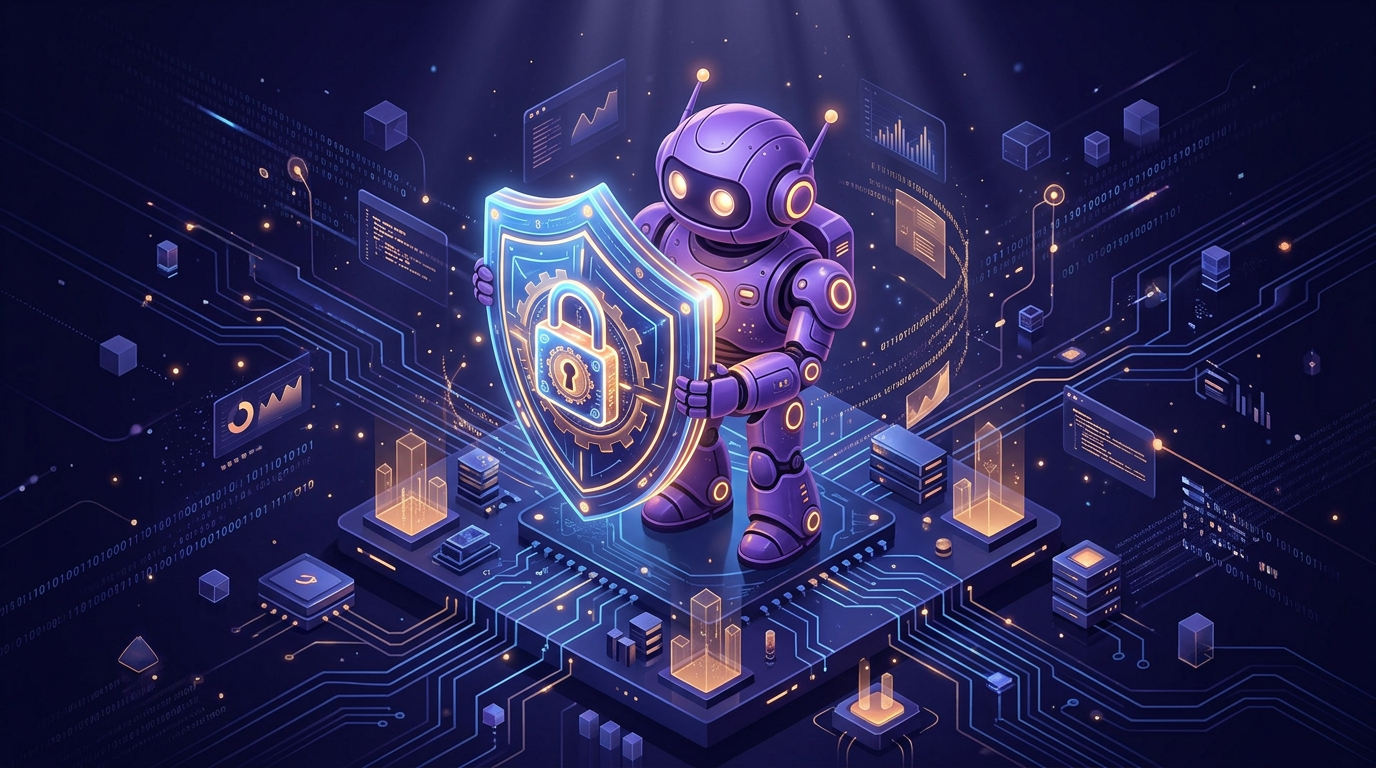 Cadeado digital representando criptografia e seguranca